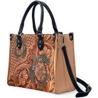 Turtle Leather Bag
