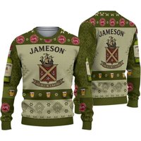 Jameson Irish Whiskey Ugly Christmas Sweater