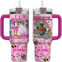 Pink Pink Singer Summer Carnival 2024 Tour Tumbler, Trustfall Album Tumbler, Concert 2024 P!nk Tumbler