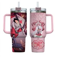 Vaggie Hazbin 40oz Tumbler, Vaggie Tumbler, Hazbin Hotel 40oz Tumbler