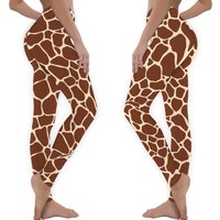 Giraffe Spots Animal Leggings
