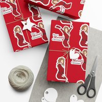 Mariah Carey All I Want For Christmas Wrapping Paper