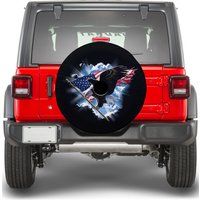 American Eagle Usa Flag Sky Spare Tire Cover