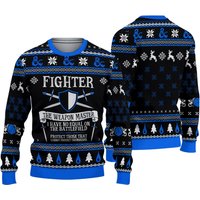 Dnd Classes Collection Christmas 3d Sweater