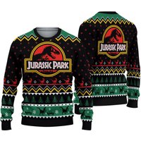 Jurassic Parks Ugly Christmas Sweater