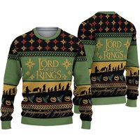 Lotr Christmas Ugly Sweater, Lotr Ugly Sweater