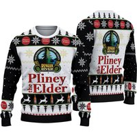 Pliny The Elder Beer Christmas 3d Ugly Sweater
