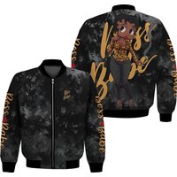 Women's Betty Boop Bomber Jacket, Black Betty Boop Jacket