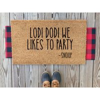 Snoop Dog Inspired Party Doormat