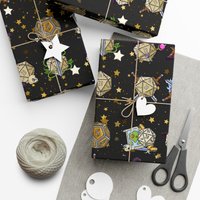 Dungeons And Dragons Christmas Wrapping Papers, Birthday Gifts