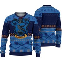 Christmas Ravenclaw House Ugly Sweater