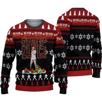 Elvis Presley Christmas Ugly Sweater
