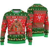 I Have A Big Package For You Barry Wood Christmas Sweater