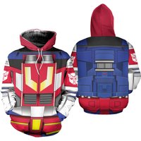 Optimus Prime 3d Costume Hoodie, Transformer Christmas Costumes