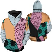 Sally Nightmare Before Christmas Halloween Costumes Hoodie, Nbc Sally Cosplay Costume