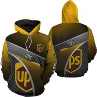 United Parcel Service Hoodie, Postal Service 3d Hoodie