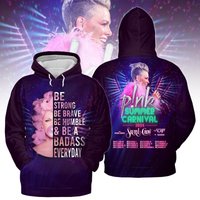 Pink Be Strong Pink Summer Carnival 2024 Tour Hoodie
