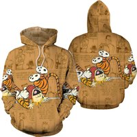 Calvin And Hobbes Comics 3d All Over Print Hoodie