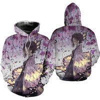 Demon: Kimetsu No Yaiba Anime 3d Hoodie