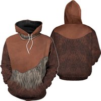Ewok 3d Halloween Costume Hoodie Jogger Sets