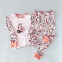 Girly Elf Pajamas, Elf On The Shelf Kid Pajamas Set