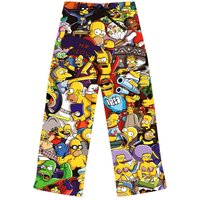 Simpsons Family Womens Pajamas Bottoms Pants