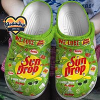 Sun Drop Clogs, Sun Drop Clogs, Sun Drop Slippers, Sun Drop Gifts, Sun Drop Shoes For Women Men, Sun Drop Sandals Shoes, Soda Lover