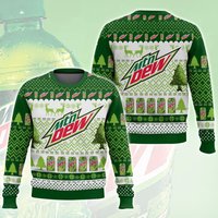 Mountain Dew Ugly Sweater, Mtn Dew Ugly Xmas Sweater, Soda Ugly Christmas Sweater Shirt, Mountain Dew Lover Xmas Sweater, Xmas Gift