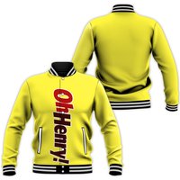 Chocolate Bar Oh Henry Group Halloween Baseball Jacket