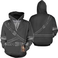 Halloween Dark Link Costume Hoodie, The Legend Of Zelda Costume Cosplay Jogger