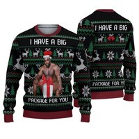 I Have A Big Package For You Ugly Christmas Sweater