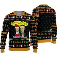 Beavis And Butthead Do Ugly Christmas Sweater