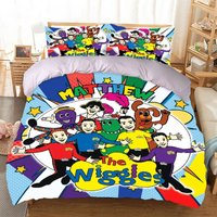 Personalized The Wiggles Bedding Set, Big Red Car