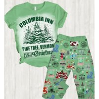 White Christmas Holiday Pajamas
