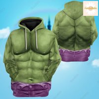 Halloween Hulk Costume Hoodie & T-shirt