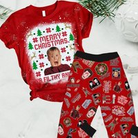 Home Alone Christmas Pajamas Set, Kevin Alone Movie