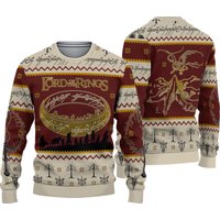 Christmas Lord Of The Rings Ugly Sweater, Hobbit Taters