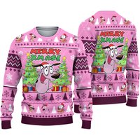 Courage The Cowardly Dog Ugly Sweater
