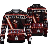 Star Christmas Awakens Ugly Sweater