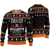 Wizard Ugly Christmas 3d Sweater