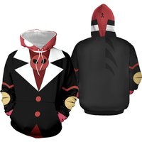 Helluva Boss Blitzo Hazbin Hotel Hoodie, Hazbin Hotel Costume 3d Hoodie