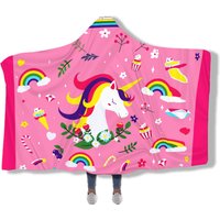 Voova & Movas Unicorn Towels With Hood Soft Thick Cotton