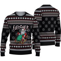 Santa Sleigher Ugly Christmas Sweater