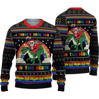 Lgbt Santa Ugly Christmas Sweater, Christmas Ugly Sweater