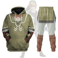 Zelda Link Cosplay Costume Cosplay 3d Jogger Hoodie