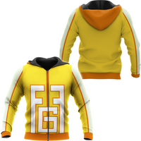 Anime Fatgum Hoodie, Cosplay 3d Zip Hoodie
