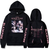 Black Pink Hoodie, Kpop Born Pink 3d Hoodie
