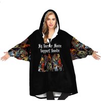 My Horror Movie Support Wearable Sweater Blanket