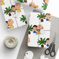 Original Stoner Charlie Brown Holiday Wrapping Paper