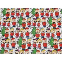 Snoopy Christmas Wrapping Paper Featuring Charlie Brown Designs